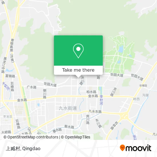 上臧村 map