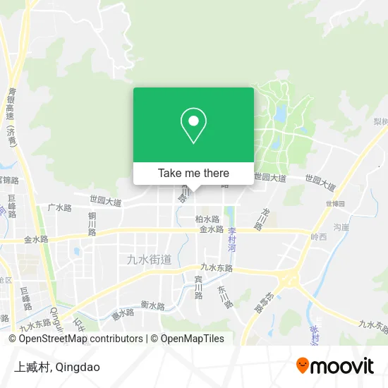 上臧村 map