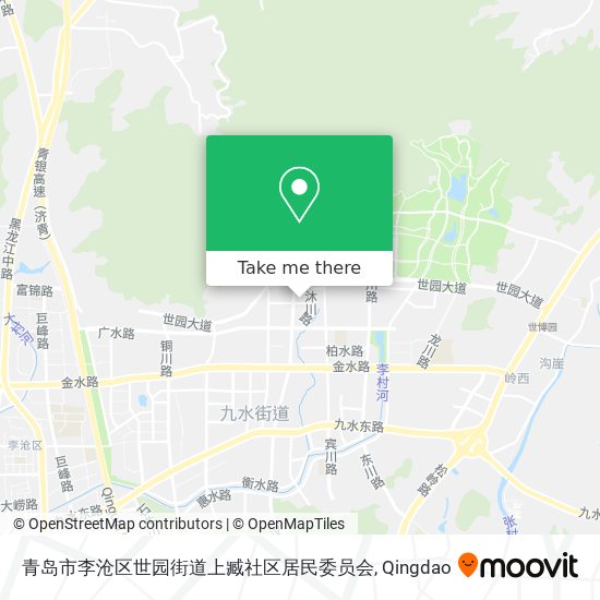 青岛市李沧区世园街道上臧社区居民委员会 map