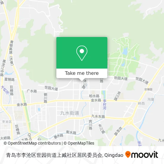 青岛市李沧区世园街道上臧社区居民委员会 map