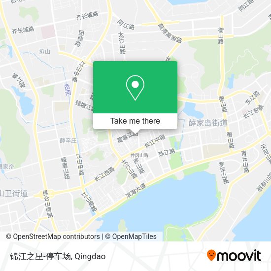 锦江之星-停车场 map