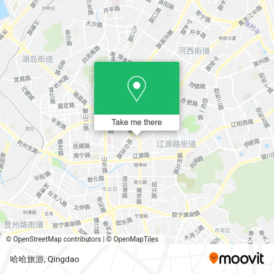 哈哈旅游 map