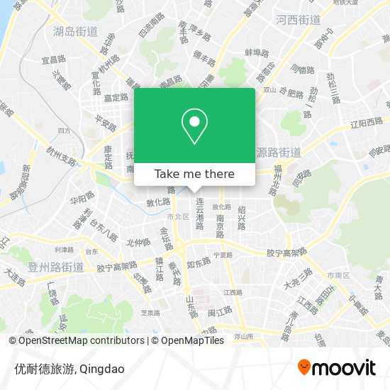 优耐德旅游 map