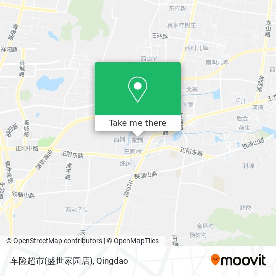 车险超市(盛世家园店) map