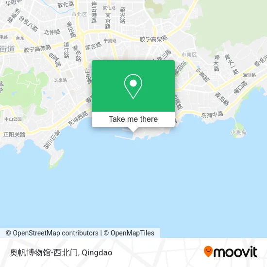 奥帆博物馆-西北门 map