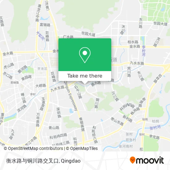 衡水路与铜川路交叉口 map