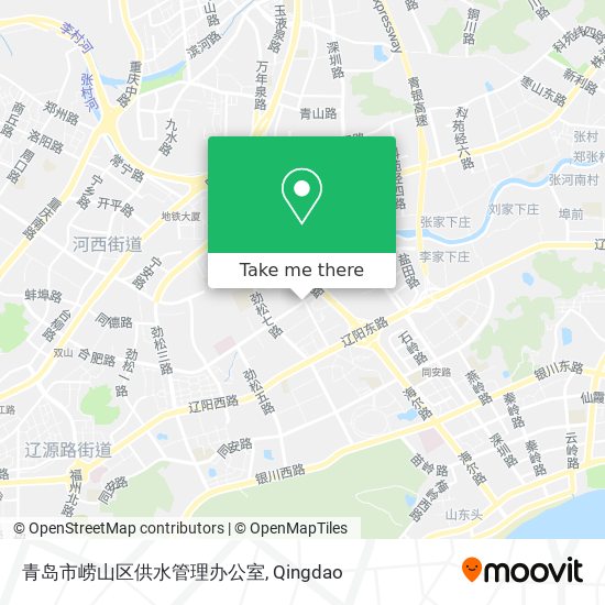青岛市崂山区供水管理办公室 map