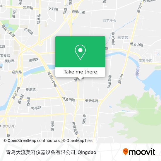 青岛大流美容仪器设备有限公司 map