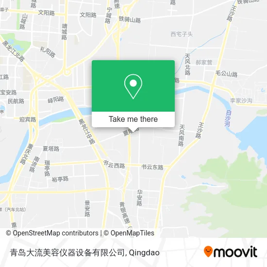 青岛大流美容仪器设备有限公司 map