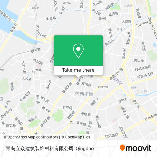 青岛立众建筑装饰材料有限公司 map