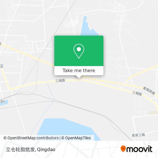 立仓轮胎批发 map