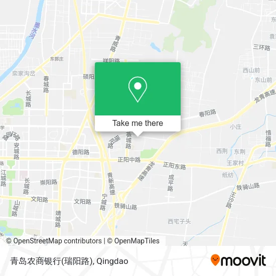 青岛农商银行(瑞阳路) map