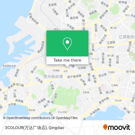 3COLOUR(万达广场店) map