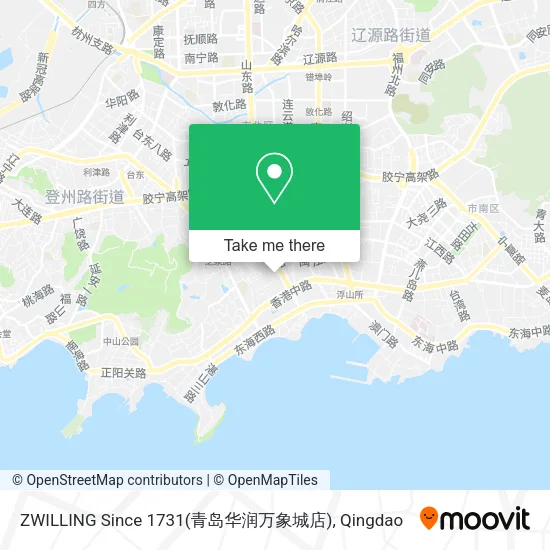 ZWILLING Since 1731(青岛华润万象城店) map