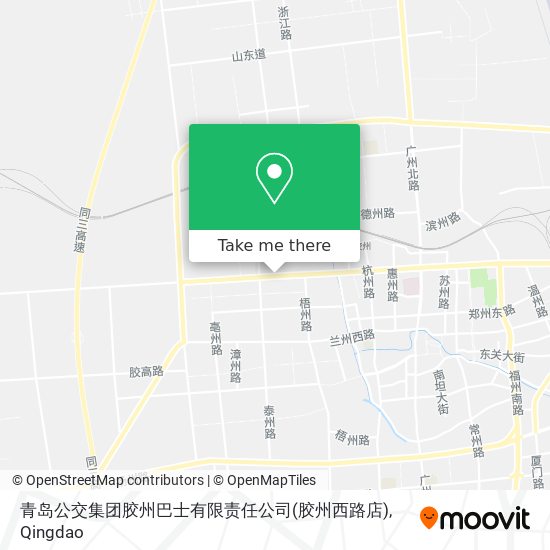 青岛公交集团胶州巴士有限责任公司(胶州西路店) map