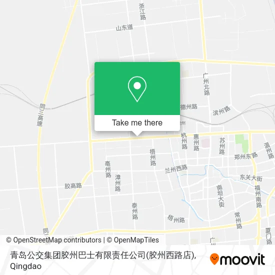 青岛公交集团胶州巴士有限责任公司(胶州西路店) map
