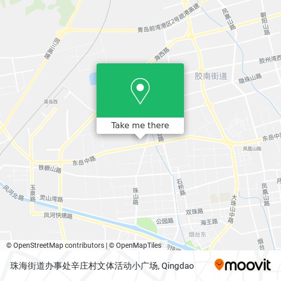 珠海街道办事处辛庄村文体活动小广场 map