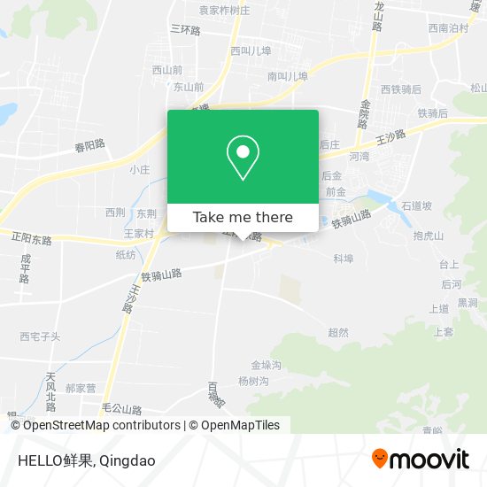 HELLO鲜果 map