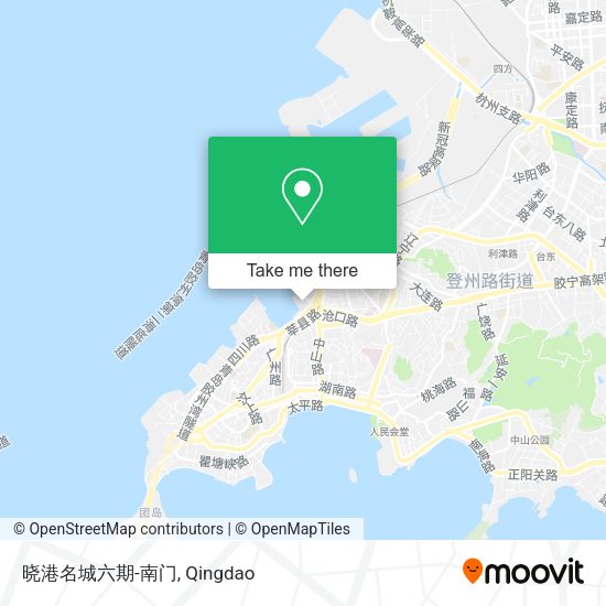 晓港名城六期-南门 map