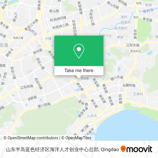 山东半岛蓝色经济区海洋人才创业中心总部 map