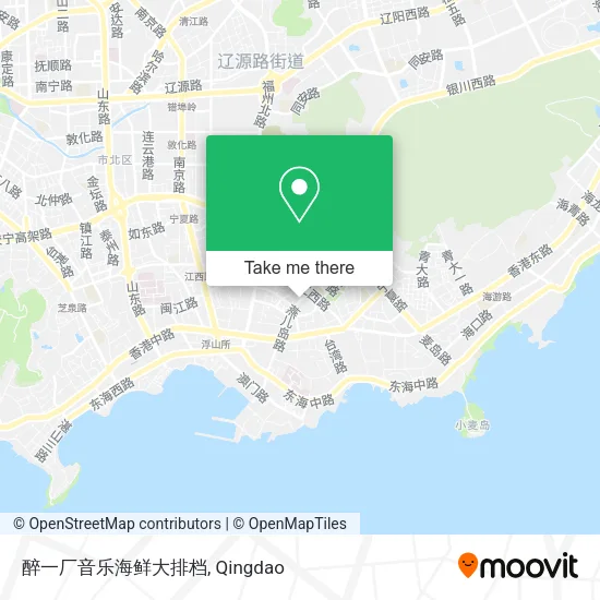 醉一厂音乐海鲜大排档 map
