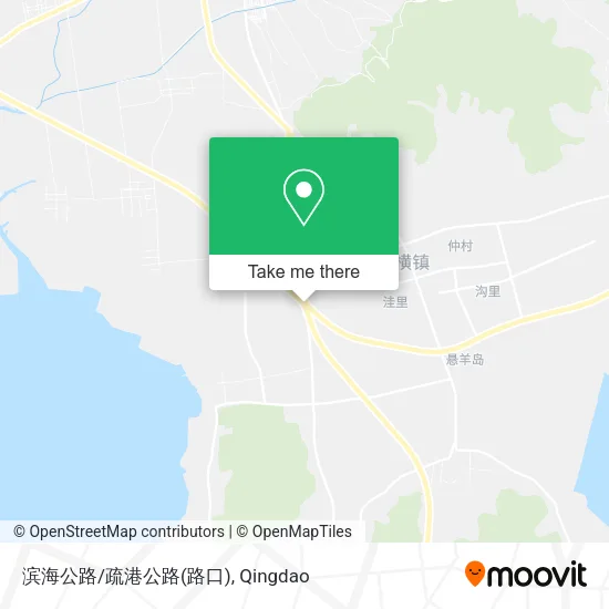 滨海公路/疏港公路(路口) map
