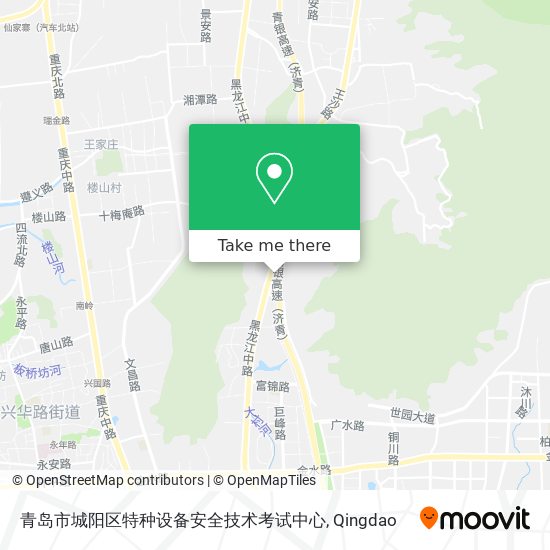 青岛市城阳区特种设备安全技术考试中心 map