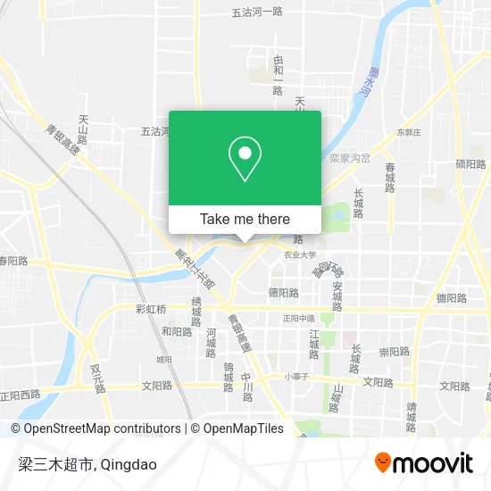 梁三木超市 map