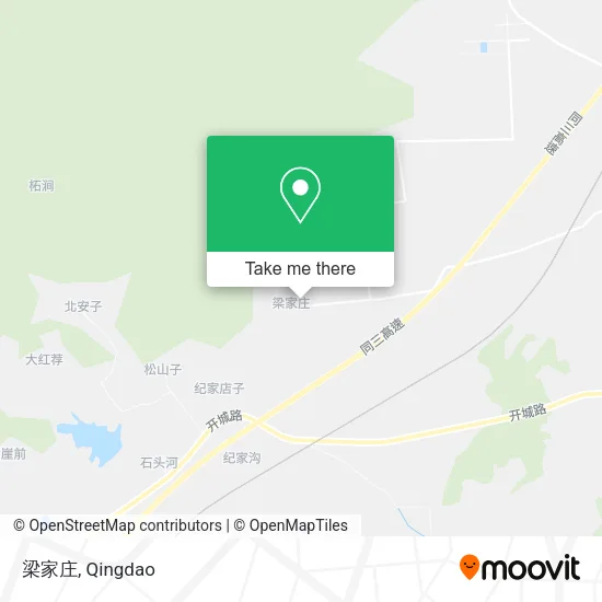 梁家庄 map