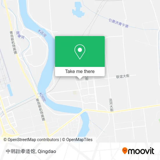 中韩跆拳道馆 map