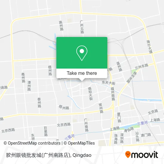 胶州眼镜批发城(广州南路店) map