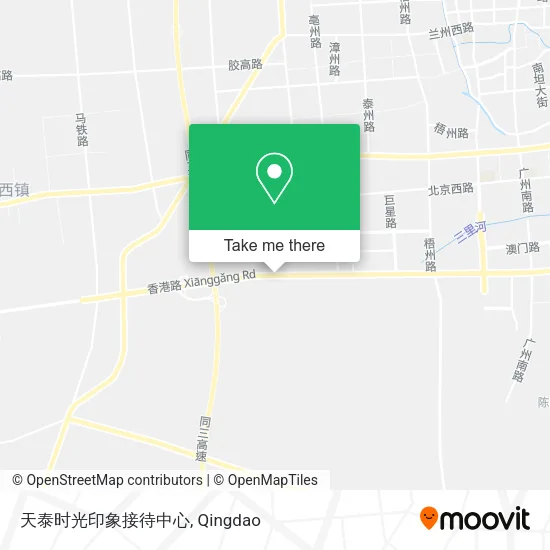 天泰时光印象接待中心 map