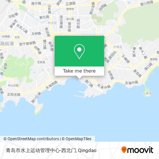 青岛市水上运动管理中心-西北门 map