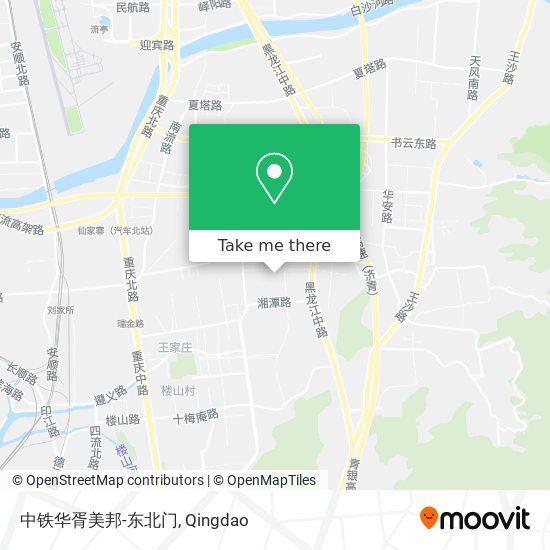 中铁华胥美邦-东北门 map