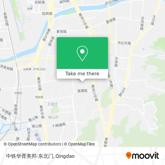 中铁华胥美邦-东北门 map
