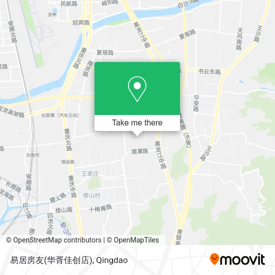 易居房友(华胥佳创店) map