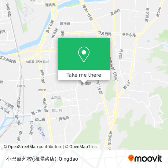 小巴赫艺校(湘潭路店) map