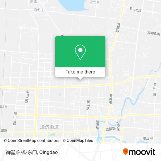 御墅临枫-东门 map
