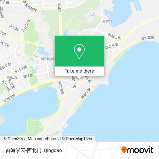 御海景园-西北门 map
