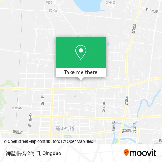 御墅临枫-2号门 map
