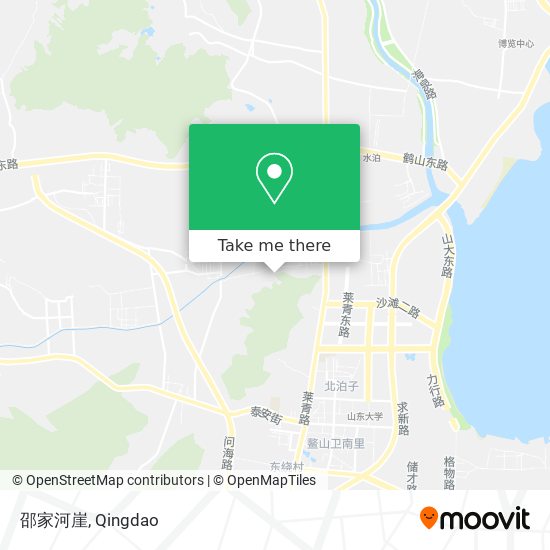 邵家河崖 map