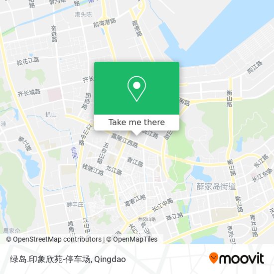 绿岛.印象欣苑-停车场 map