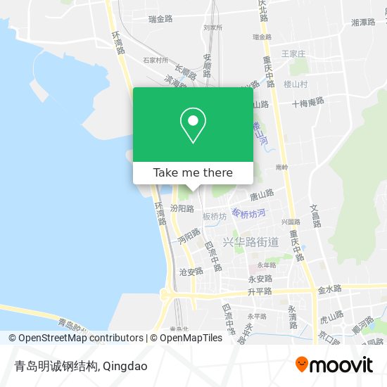 青岛明诚钢结构 map