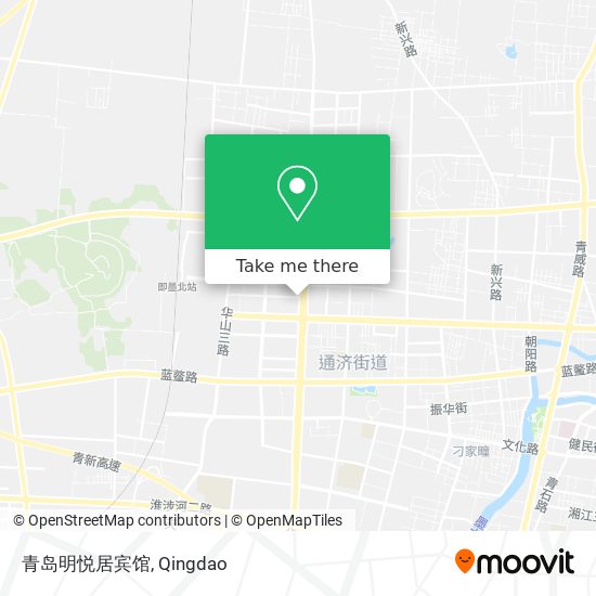 青岛明悦居宾馆 map