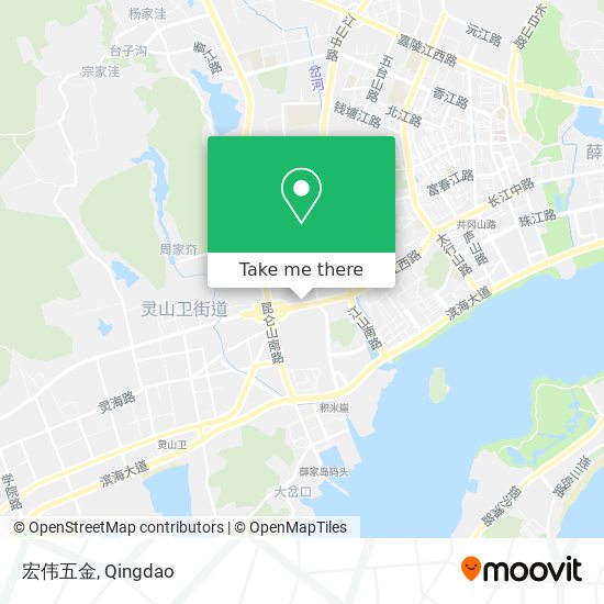 宏伟五金 map