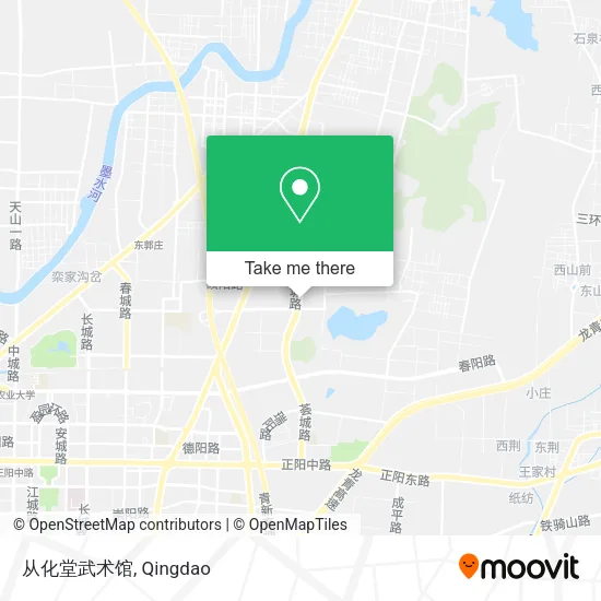 从化堂武术馆 map