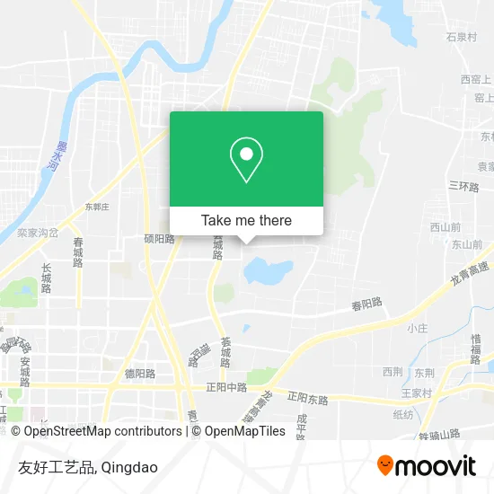友好工艺品 map