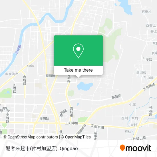 迎客来超市(仲村加盟店) map