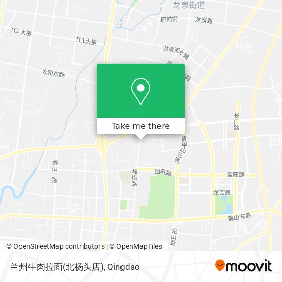 兰州牛肉拉面(北杨头店) map