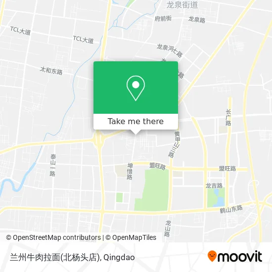 兰州牛肉拉面(北杨头店) map